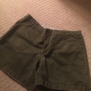 Olive Old Navy distressed edge